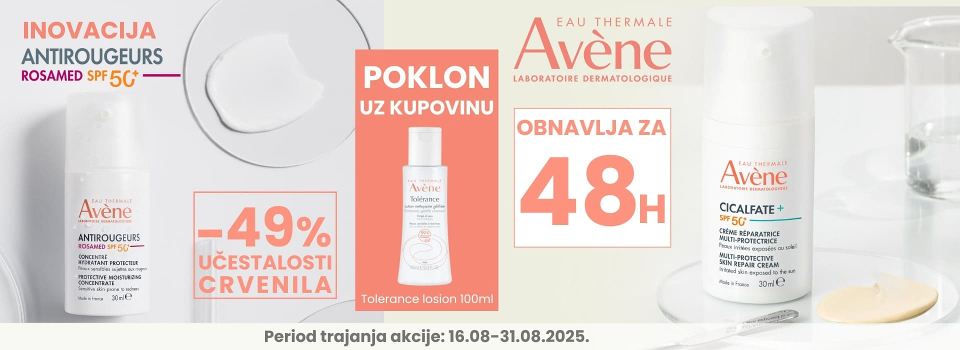 Avene Tolerance poklon 08/25